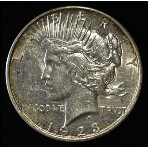 1923-D PEACE DOLLAR AU/BU