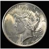 Image 1 : 1925 PEACE DOLLAR BU