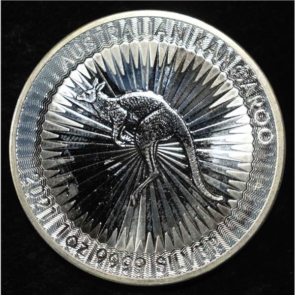 KANGAROO CANADIAN 1 OZ .999 SILVER ROUND
