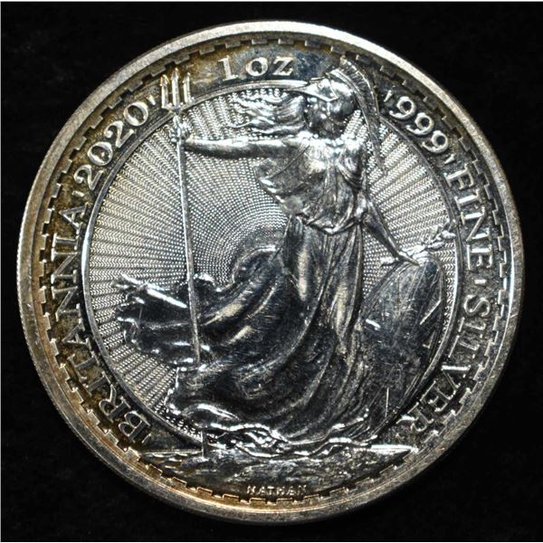 BRITANNIA 1 OZ .999 SILVER ROUND