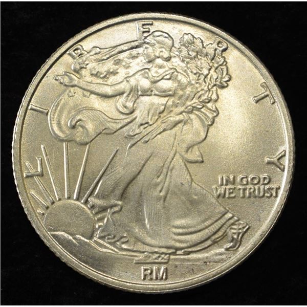 1/2 OZ .999 SILVER ROUND