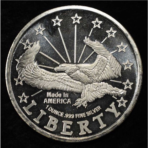 MADE IN AMERICA 1 OZ .999 SILVER ROUND
