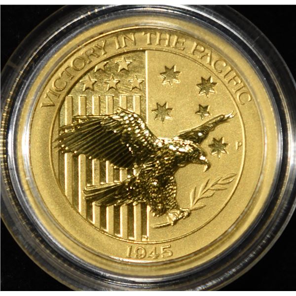 1945-P 1/10 OZ .9999 GOLD $15 AUSTRALIA