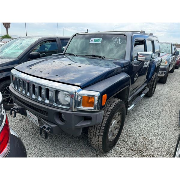 HUMMER H3 2007 ADT/T-21 DAYS LEMON LAW
