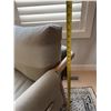 Image 5 : Contemporary Wood and Fabric Lounge Chair 35x36x33 Inches