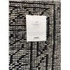 Image 3 : CB2 Raumont Hand-Knotted Black Wool Rug