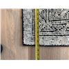 Image 5 : CB2 Raumont Hand-Knotted Black Wool Rug