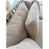 Image 15 : Urban Barn Sectional Sofa, Textured Beige Upholstery