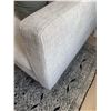 Image 8 : Urban Barn Sectional Sofa, Textured Beige Upholstery