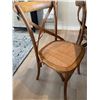 Image 14 : Live Edge Wood And Resin Dining Table Set With Four Chairs And Bench