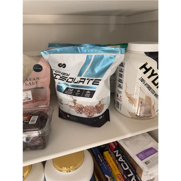 Pantry Storage Containers and Food Items