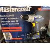 Image 1 : Mastercraft 18V Cordless Drill with 57 Accessories and Case