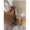Image 5 : Wood Console Table, Rectangular, Approx. 55x14x34 Inches