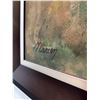 Image 5 : Marian Signed Landscape Oil Painting 40" x 54"