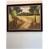 Image 7 : Marian Signed Landscape Oil Painting 40" x 54"