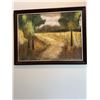 Image 8 : Marian Signed Landscape Oil Painting 40" x 54"