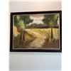 Image 9 : Marian Signed Landscape Oil Painting 40" x 54"