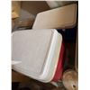 Image 1 : Two Hard-Shell Coolers, Red and Blue