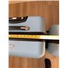 Image 8 : Samsonite Blue Hard Shell Luggage and Locket Luggage Set