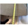 Image 2 : Wood Nightstand with Single Drawer and Two Shelves