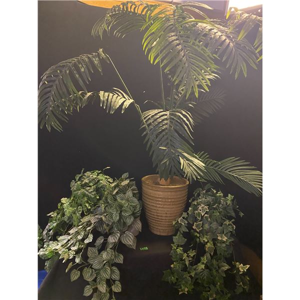 Lot of artificial plants