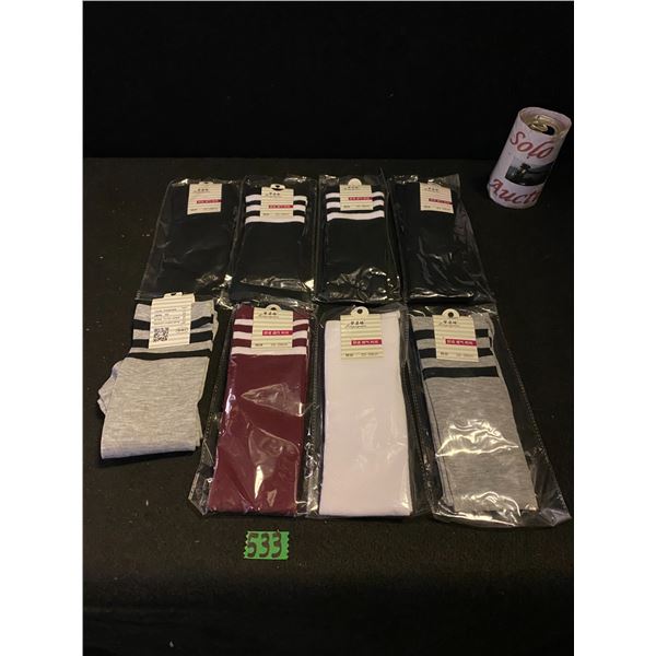Lot of 8 pairs of socks