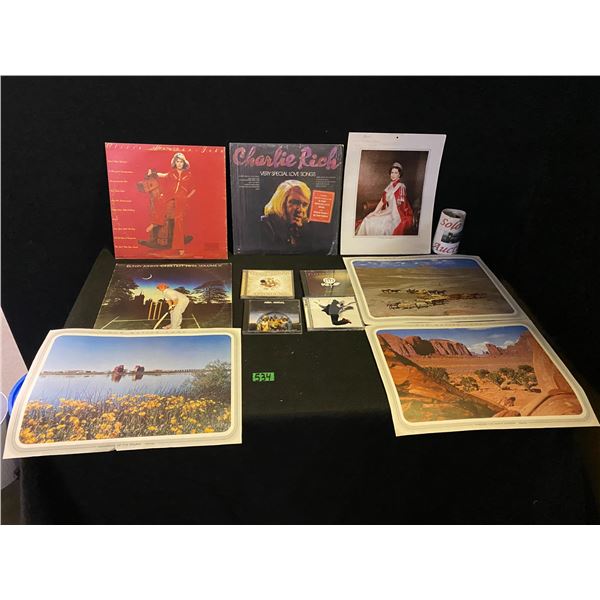 Record LPs, music CDs and more