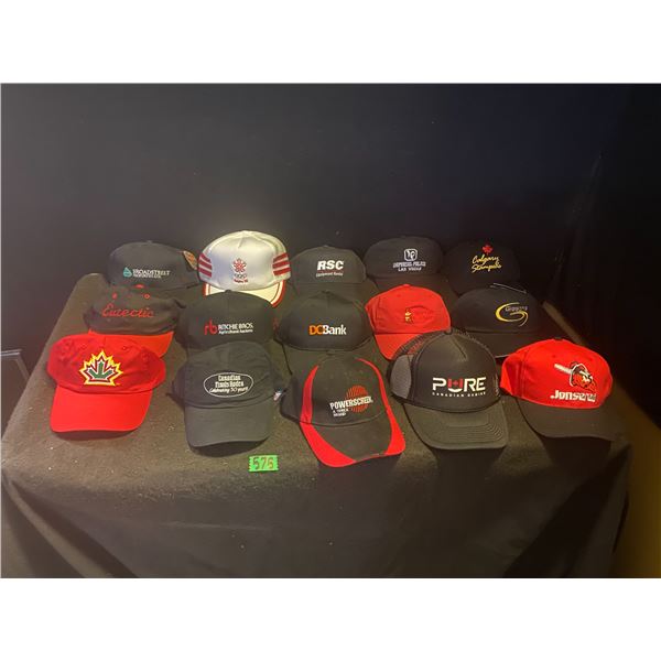 15 Ball caps