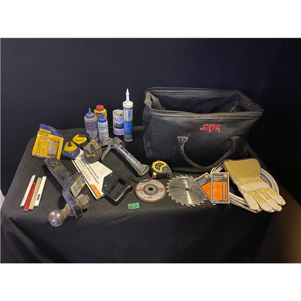 large lot of hand tools