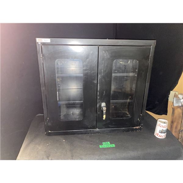 Metal storage chest 30" x 27" x 14"