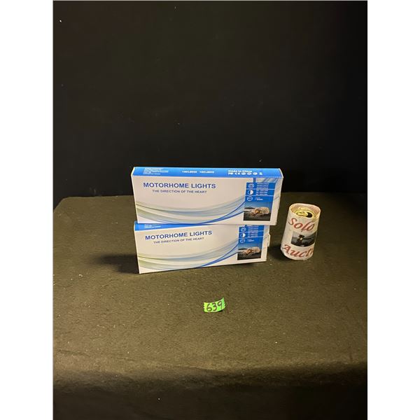 2 Boxes of motorhome lights