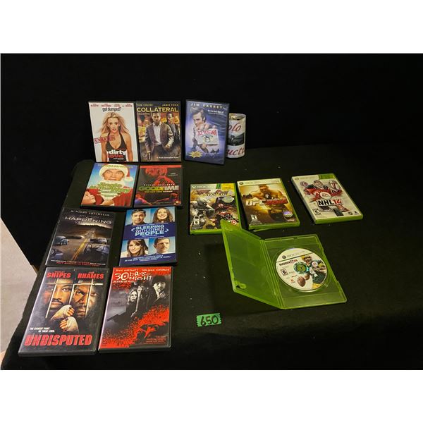 Lot of movie DVDs