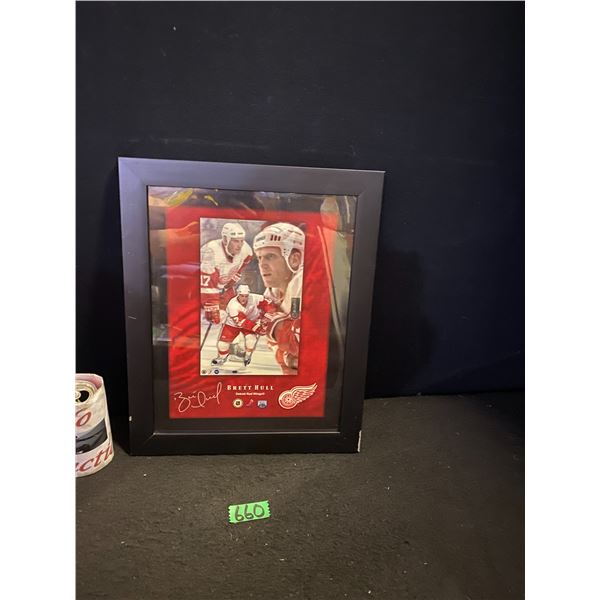 Brett Hull framed print