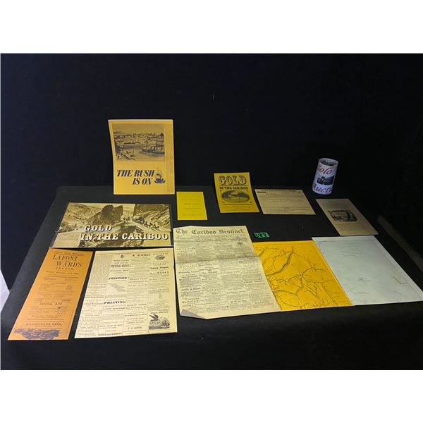 Vintage gold rush items