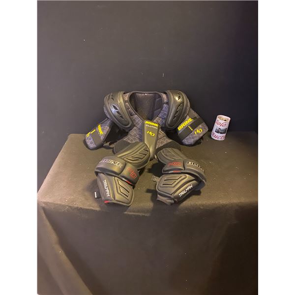Lacrosee Gear - Brine Trimph Chest/shoulder proctector & Elbow/arm pads