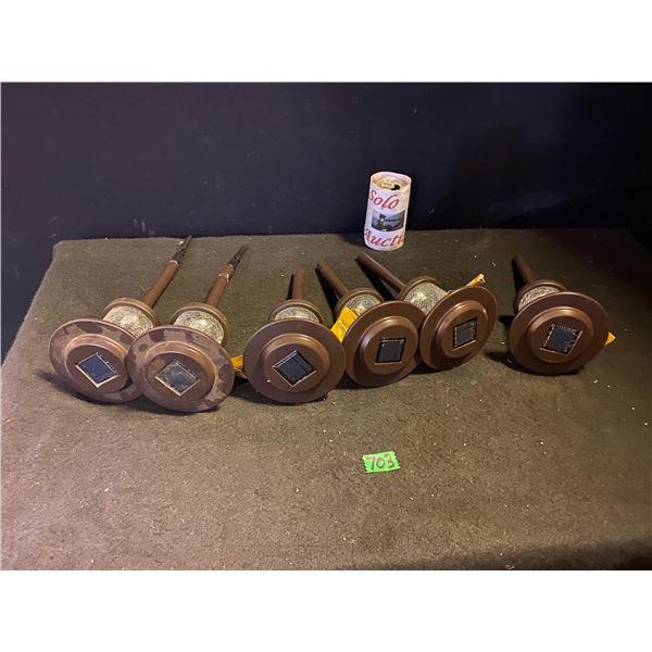 Solar garden light set