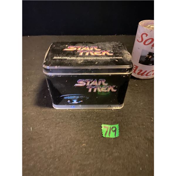 Vintage Star Trek tin