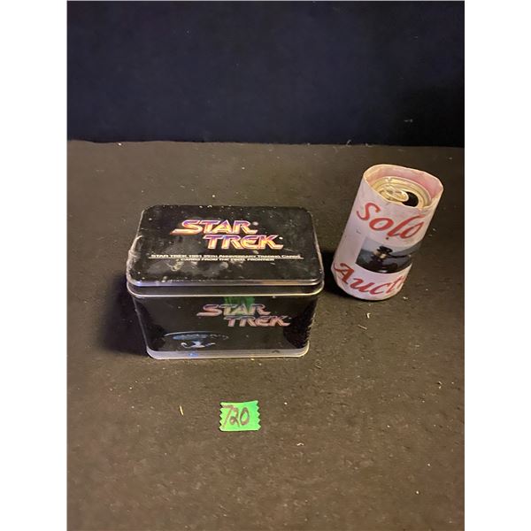 Vintage Star Trek tin