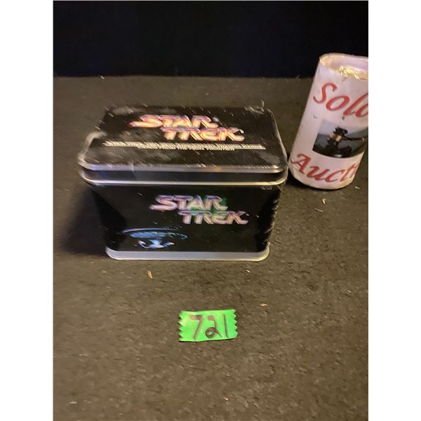 Vintage Star Trek tin