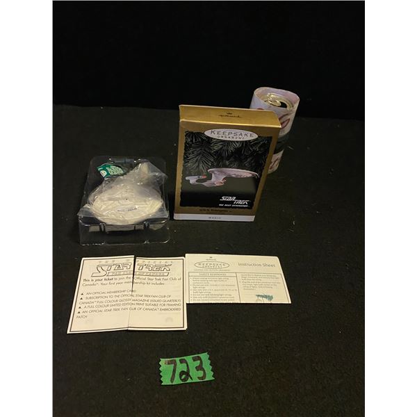 Star Trek Hallmark Christmas ornament in original box