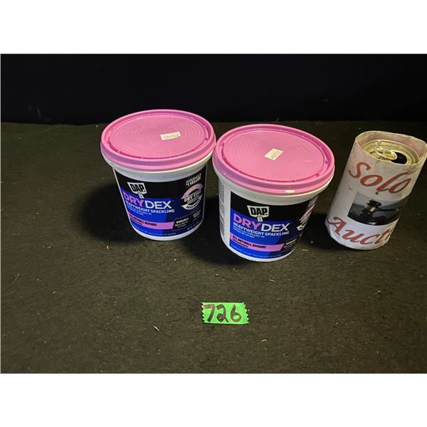 2 Containers of DAP DryDex (Poly fill)