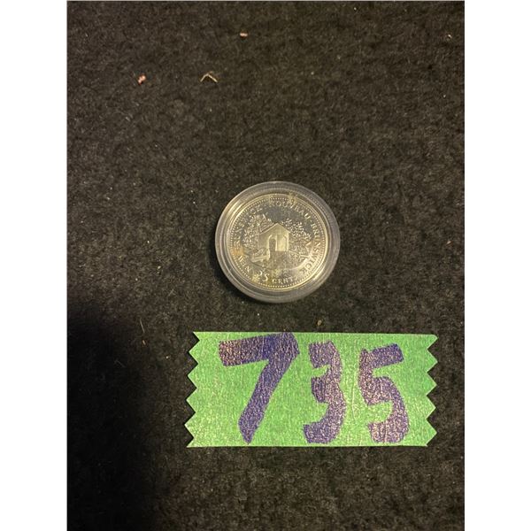 CDN 25 cent silver proof 1867-1992 New Brunswick