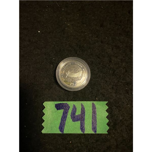 CDN 25 cent silver proof 1867-1992 Newfoundland