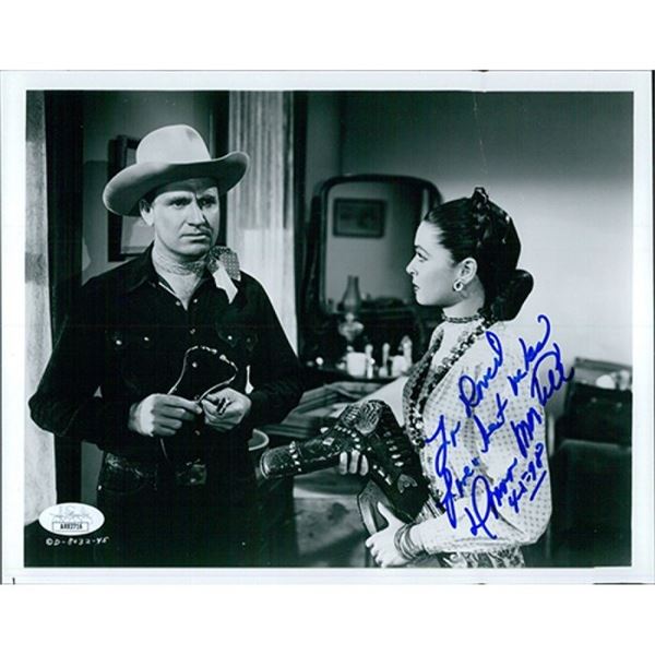 The Hills of Utah Donna Martell  signed photo. JSA Authenticated
