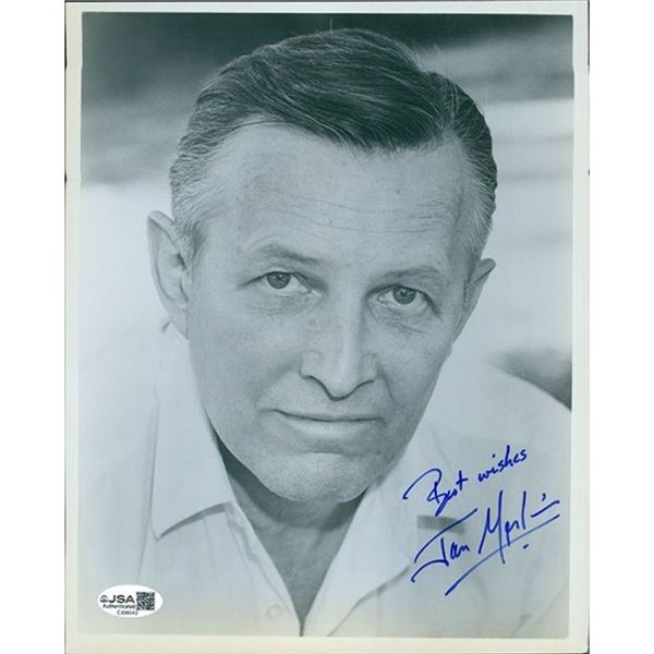 Take The Money And Run Actor Jan Merlin  Signed Photo