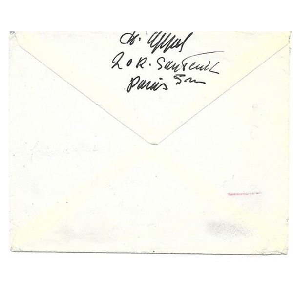 Dutch Painter Karel Appel Envelope / Cover