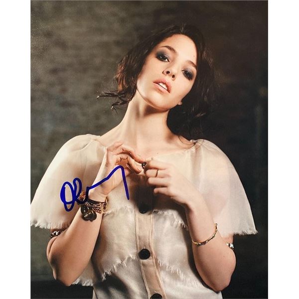 Dredd Olivia Thirlby signed photo