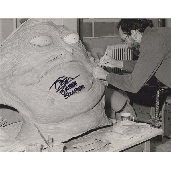 Jabba The Hutt John Coppinger Signed Photo