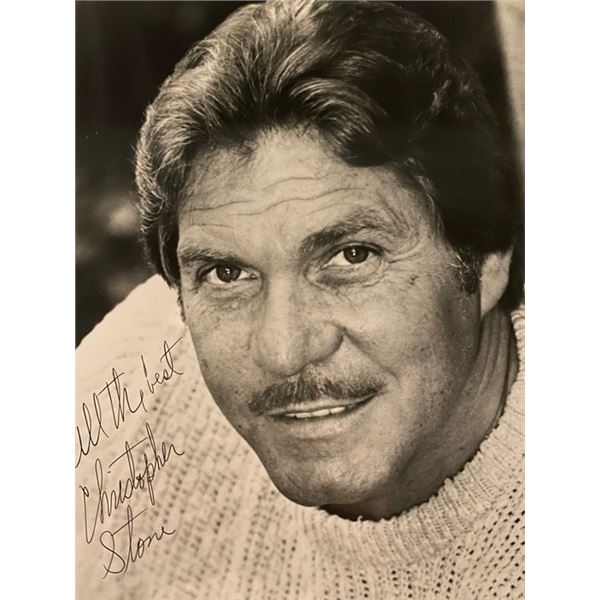 Lassie Christopher Stone signed photo