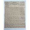 Image 1 : Historic signed vintage document